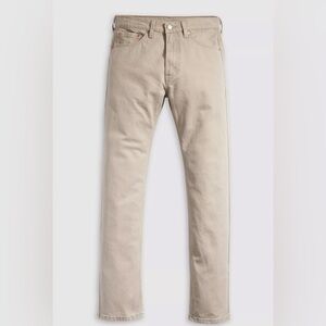 Levi's 505 Tan Denim Jeans Made